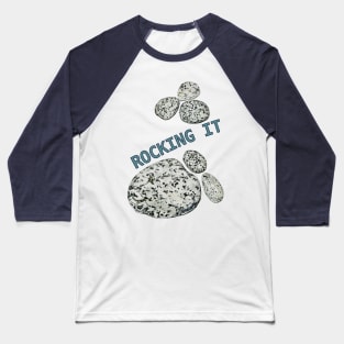 ROCKING IT Speckled Baseball T-Shirt